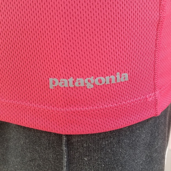 Patagonia Cerise Square-Neck Runshade Active Top - Picture 4 of 10